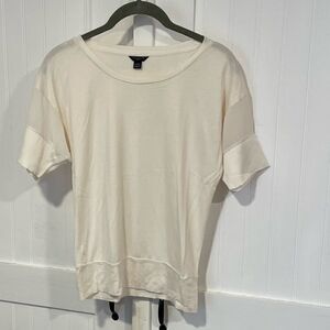 Ann Taylor petites cream top size XXSP